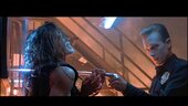 Policía patrullero T-1000 de Terminator 2 el juicio final de Mortal Kombat 1 con dedo aguja con brillo implementado CON EXPRESIONES FACIALES EN BOCA Y CEJAS